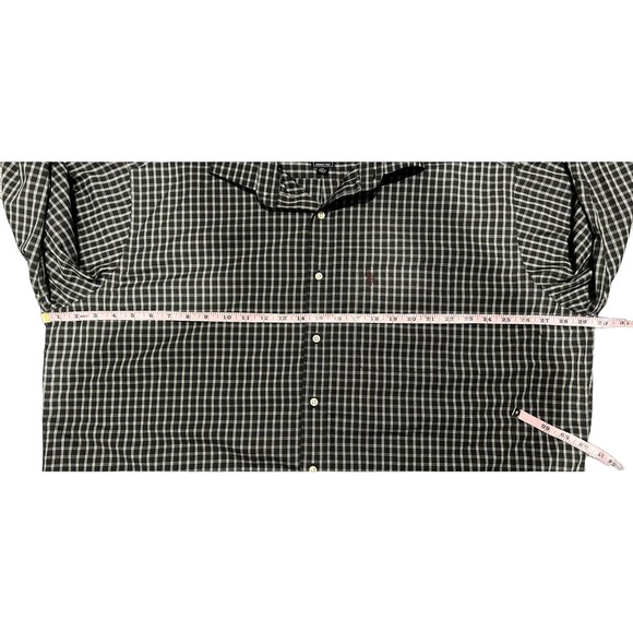 U.S. POLO Assn Black/Gray Button-Down Shirt Mens Size XXL - Picture 7 of 8